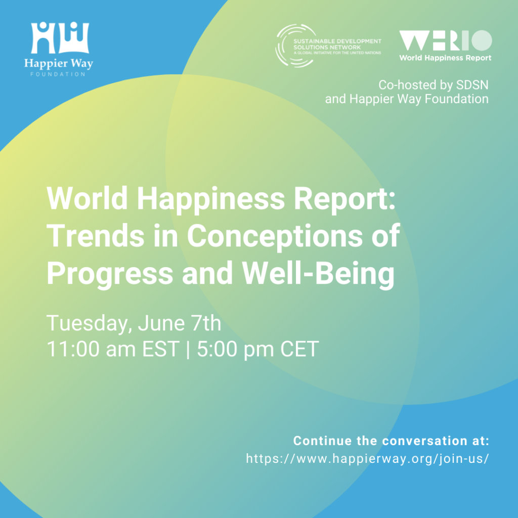Trends in Conceptions of Progress and Well-Being