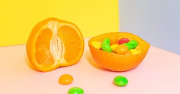 orange fruit close-up photography